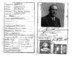 carta d'itentita' rilasciata al padre di Rosemarie