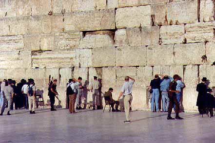 Visitatori al Kotel
