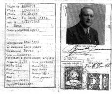 Carta d'identità falsificata